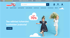Desktop Screenshot of lekmer.fi