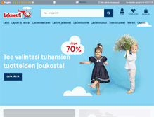 Tablet Screenshot of lekmer.fi
