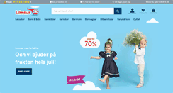 Desktop Screenshot of lekmer.se